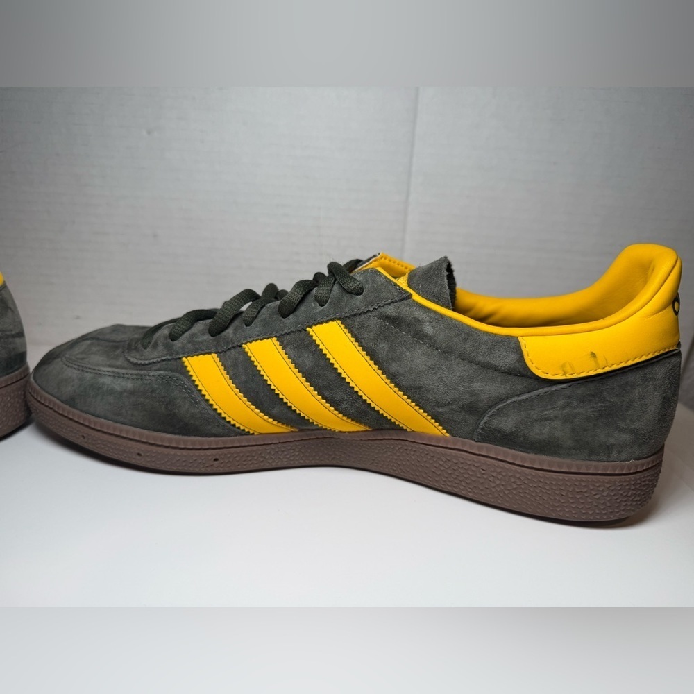 🔥RARE Adidas Handball Spezial Night Cargo Tribe Yellow Adidas - Picture 7 of 16